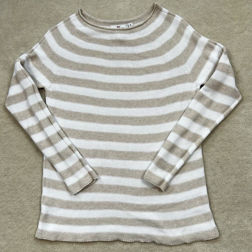 Vineyard Vines Women's XXS Beach Sweater Top Summer Longsleeve Knit